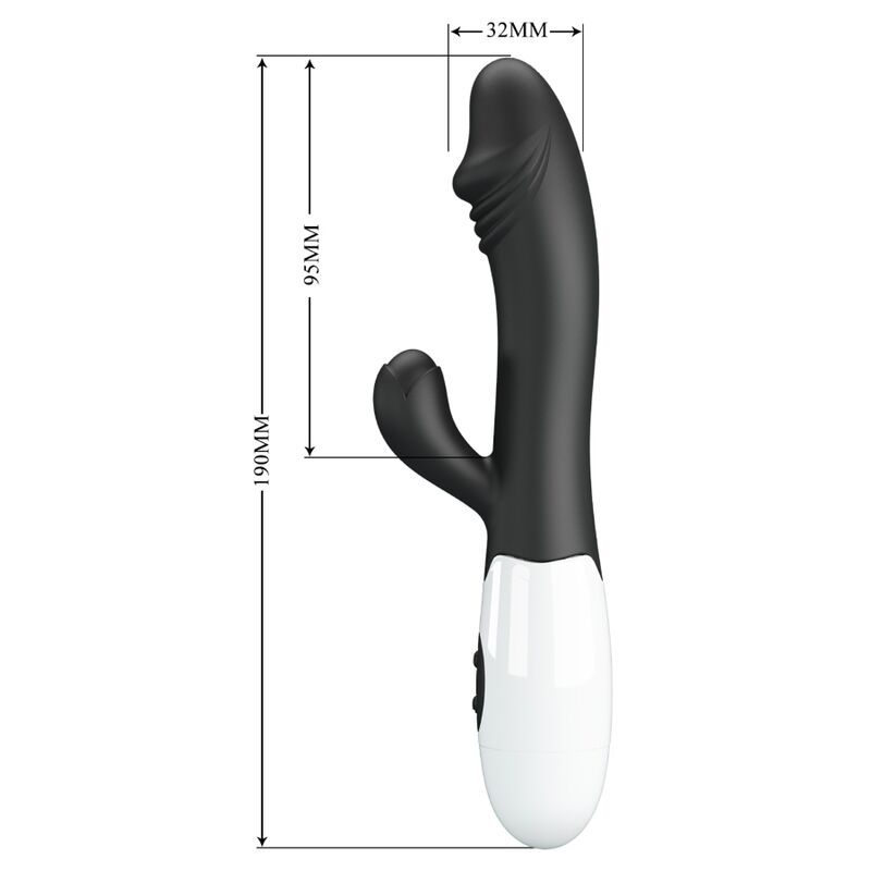 Snappy G-spot vibrator black