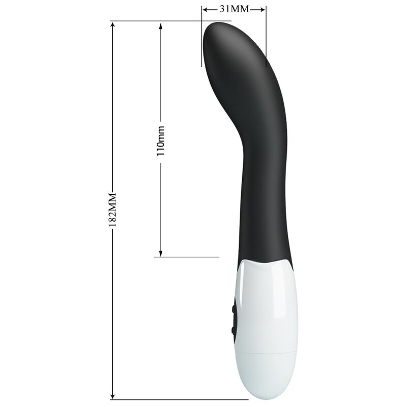 Bishop G-spot vibrator 30 modes black