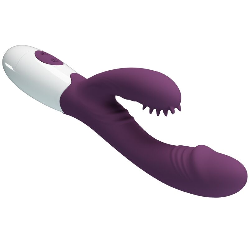 Andre Rabbit Vibrator &amp; G-Spot Stimulator Purple