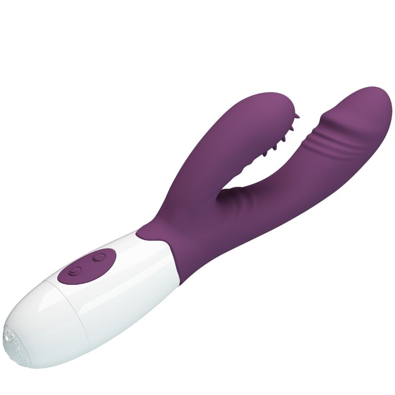 Andre Rabbit Vibrator &amp; G-Spot Stimulator Purple