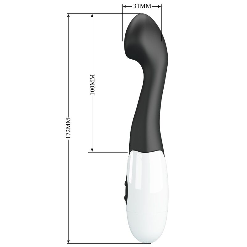 Charles G-spot vibrator 30 modes black