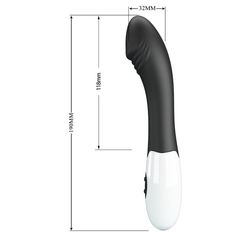 Elemental G-spot vibrator 30 modes black