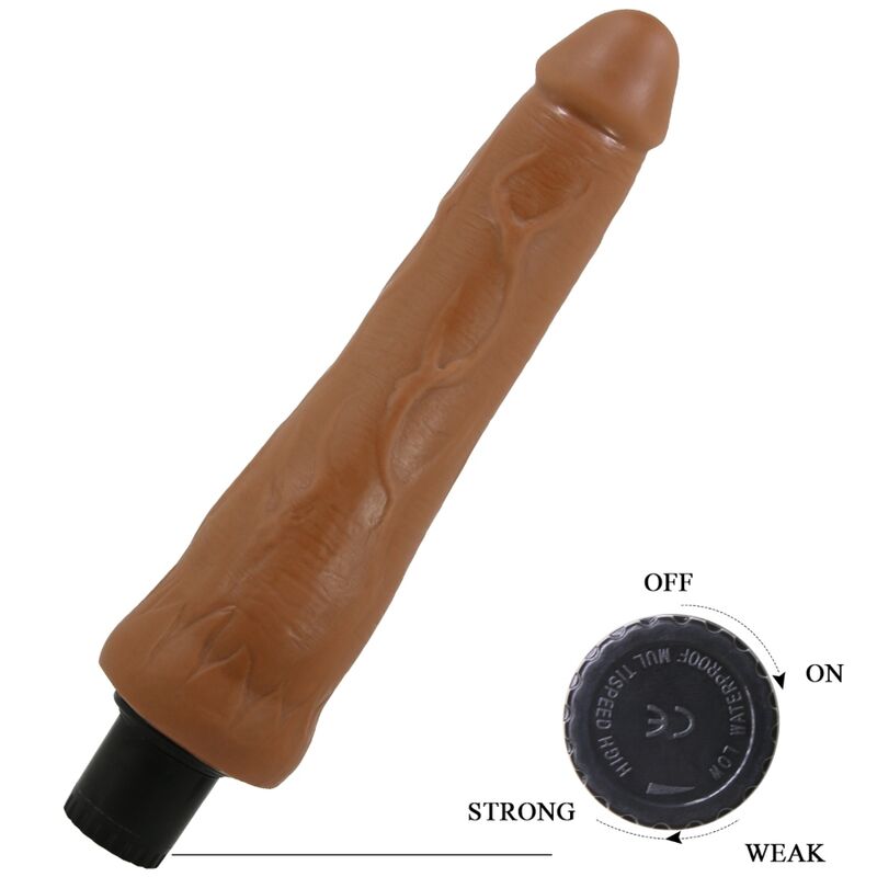 Alfredo realistic vibrator 21.5 cm -o- 4 cm