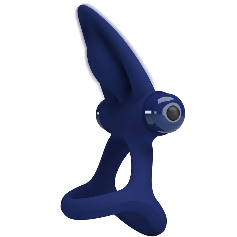 Double ring mat with vibration &amp; blue stimulator