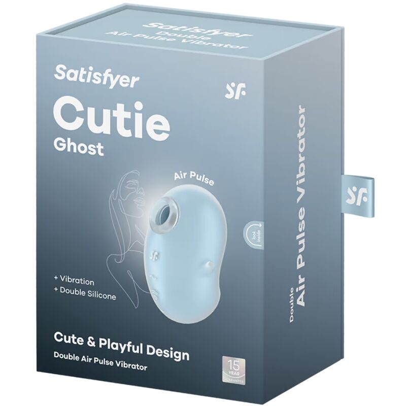Cutie Ghost Vibrator Poser Light Blue