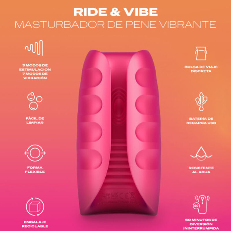 DUREX - TOY RIDE &amp; VIBRATOR MASTURBATOR