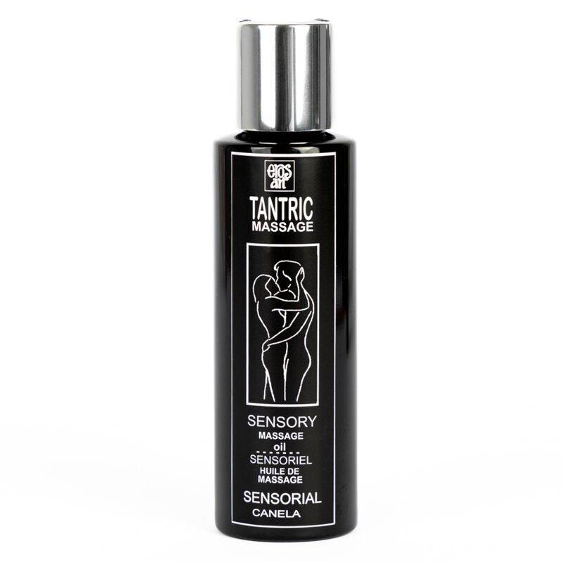 Natural tantric massage oil and aphrodisiac cinnamon 100 ml