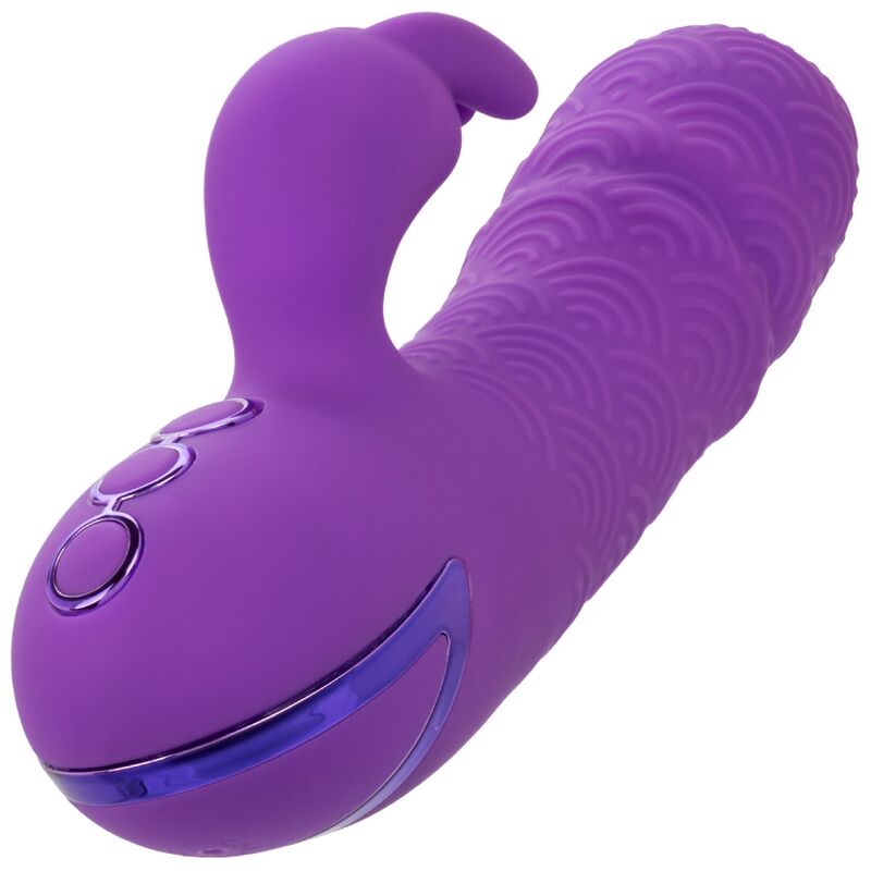 CALEXOTICS - MANHATTAN BEACH MARVEL PURPLE RABBIT VIBRATOR BY CALIFORNIA DREAMING