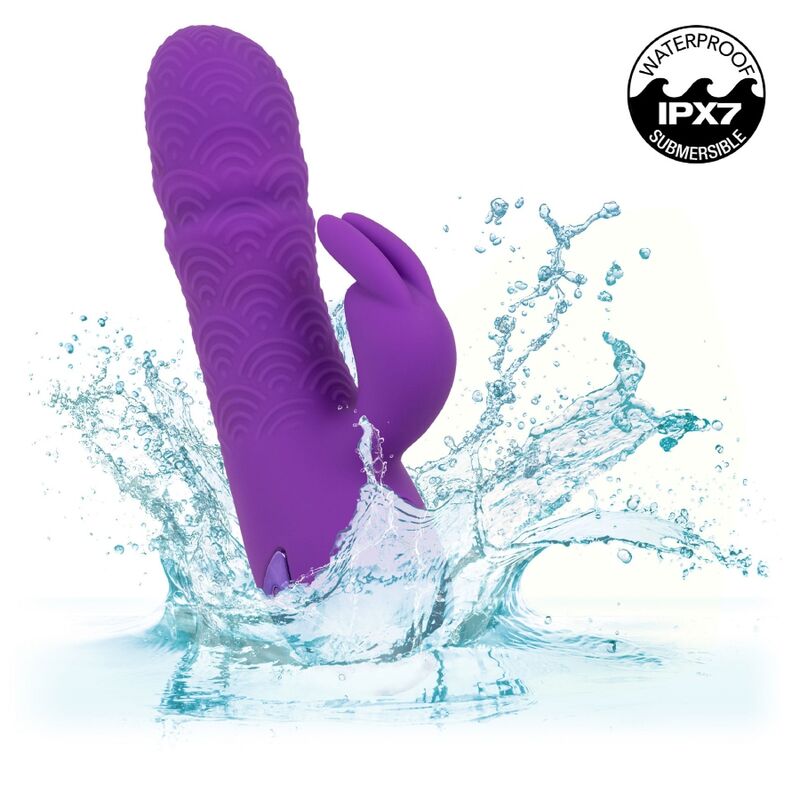 CALEXOTICS - MANHATTAN BEACH MARVEL PURPLE RABBIT VIBRATOR BY CALIFORNIA DREAMING
