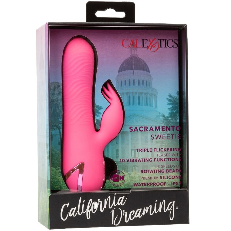Sacramento Sweetie Pink Rabbit Vibrator by California Dreaming