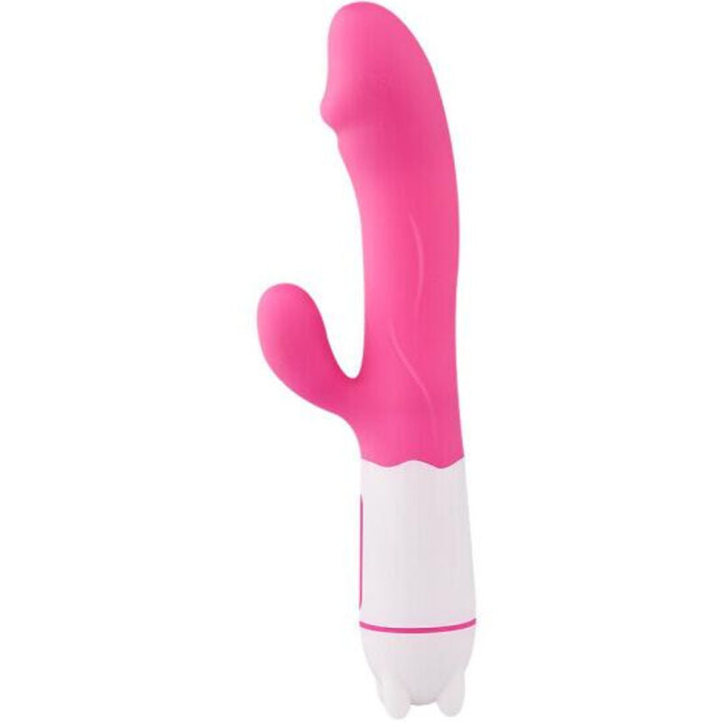 Happy rechargeable vibrator &amp; stimulator fuchsia