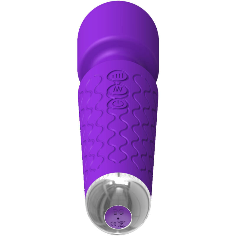 Purple massager and vibrator
