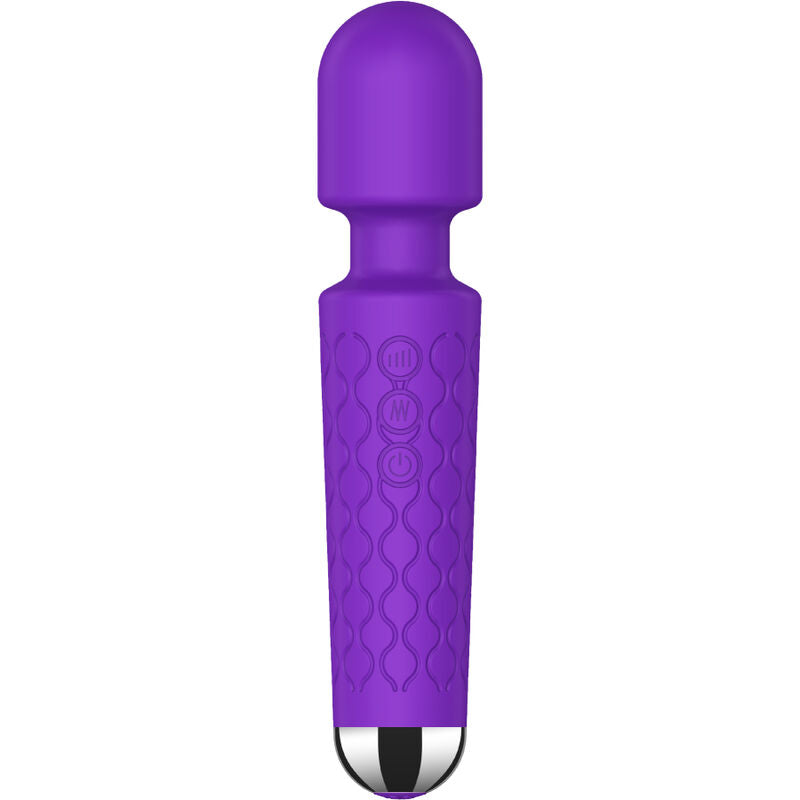 Purple massager and vibrator