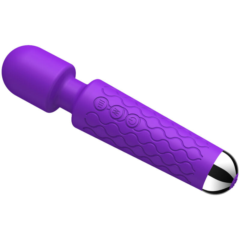 Purple massager and vibrator