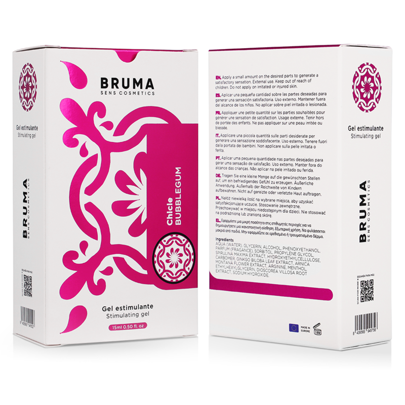 BRUMA - INTENSIFYING BALM BUBBLEGUM FLAVOR 15 ML