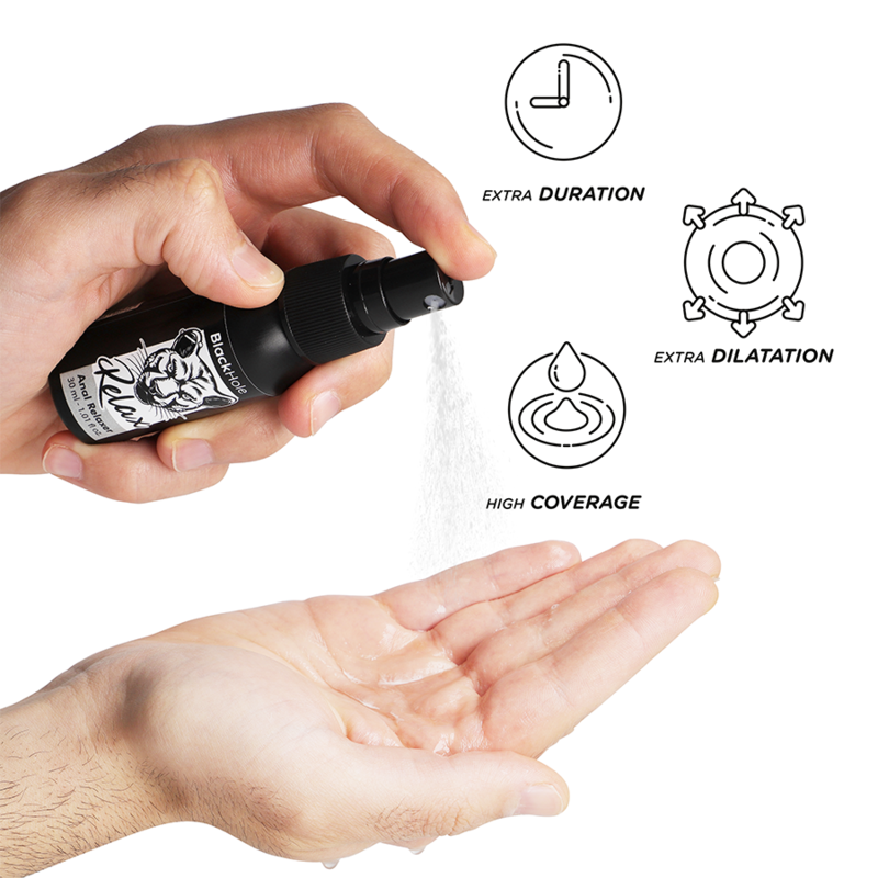 Spray Relaxant Anal Explorer Base Eau 30 ml - Black Hole