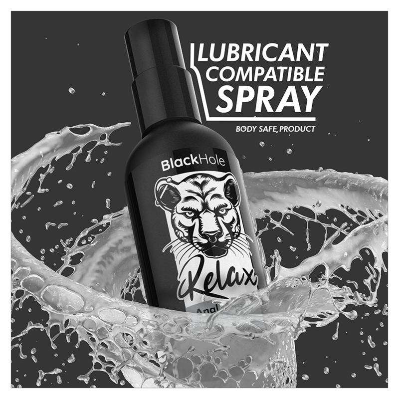Spray Relaxant Anal Explorer Base Eau 30 ml - Black Hole