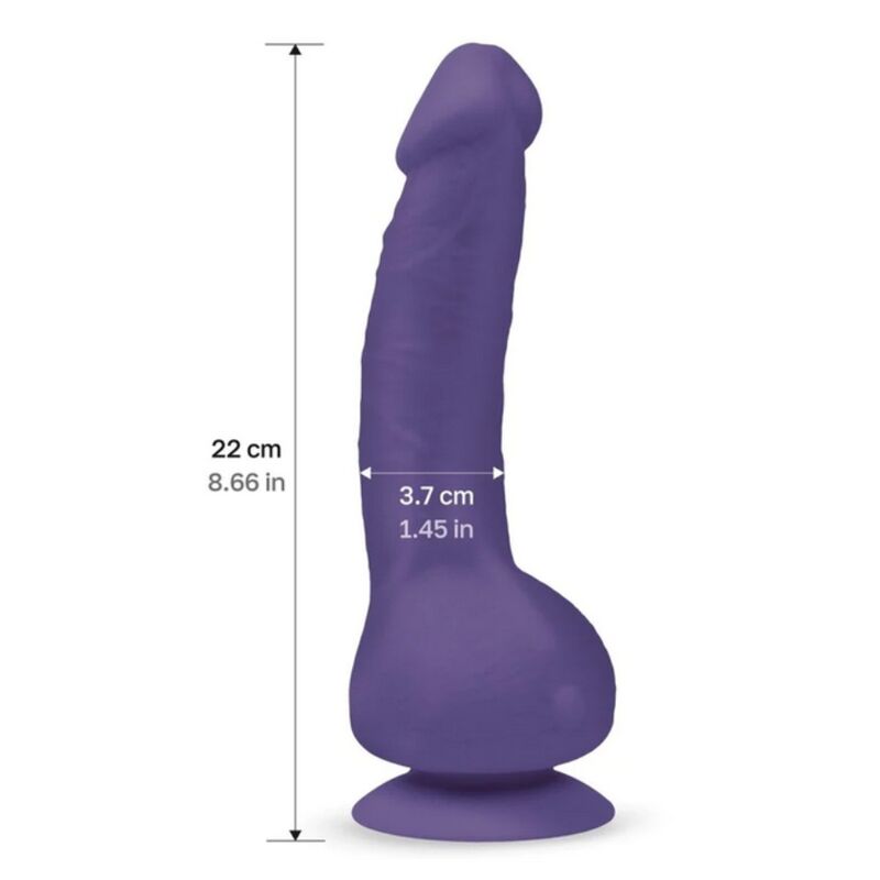 Greal 2 realistic vibrator purple