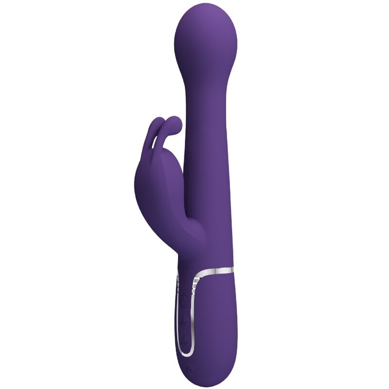 Dejon 3-in-1 multifunctional rabbit vibrator purple