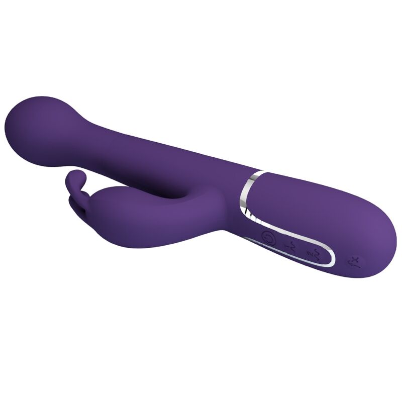 Dejon 3-in-1 multifunctional rabbit vibrator purple