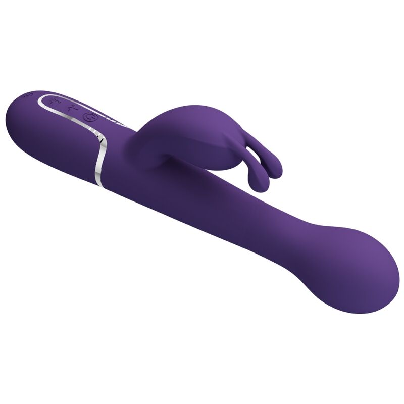 Dejon 3-in-1 multifunctional rabbit vibrator purple