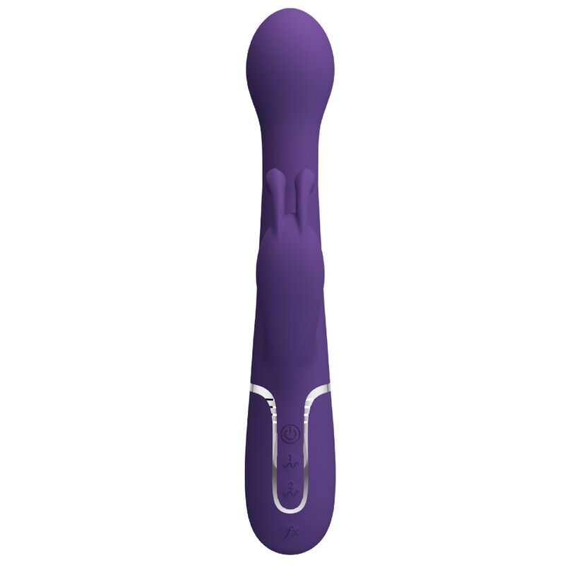 PRETTY LOVE - DEJON 3-IN-1 MULTIFUNCTION RABBIT VIBRATOR PURPLE