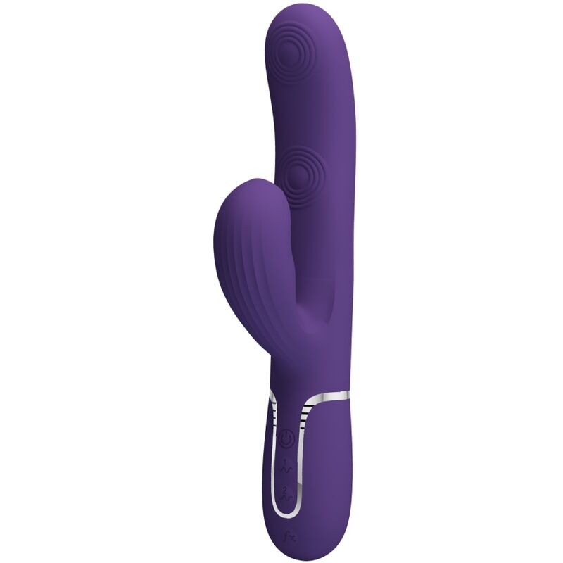 Perlita 3-in-1 multifunctional g-spot vibrator purple