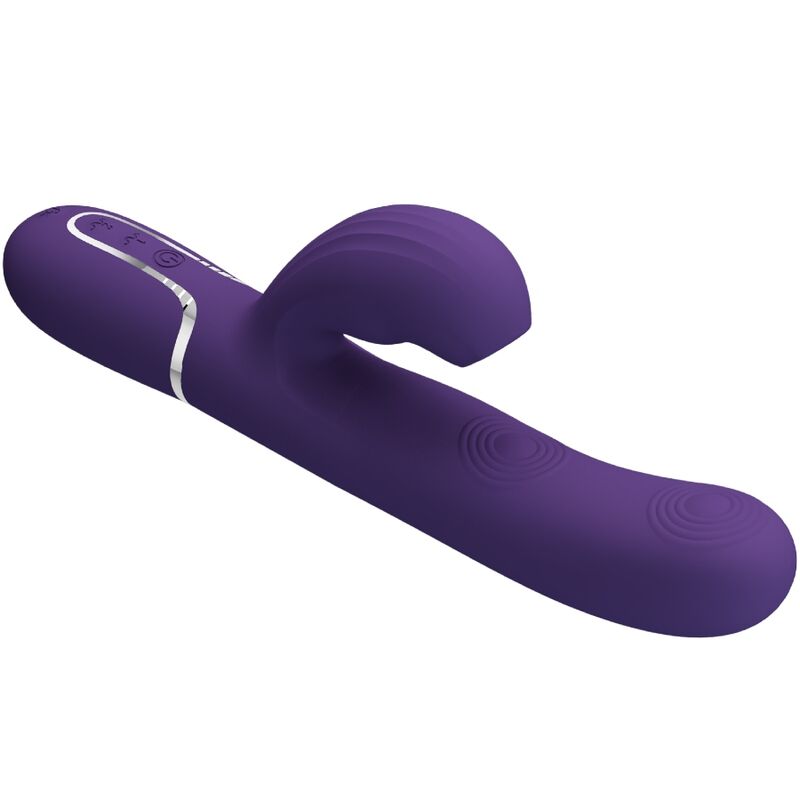 Perlita 3-in-1 multifunctional g-spot vibrator purple