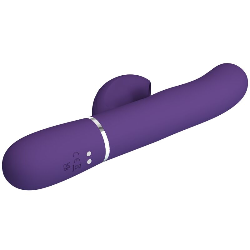 Perlita 3-in-1 multifunctional g-spot vibrator purple