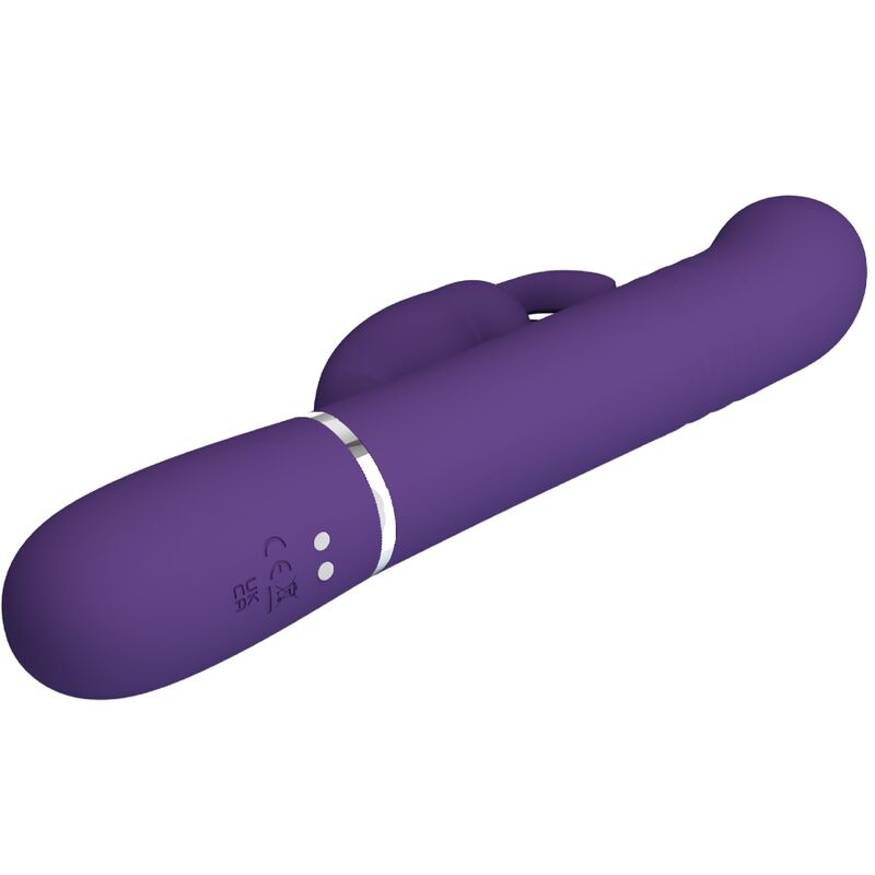 Coale 4-in-1 rabbit vibrator purple