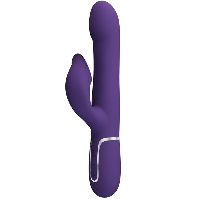 Zalin 4 in 1 Rabbit Vibrator Beads Purple