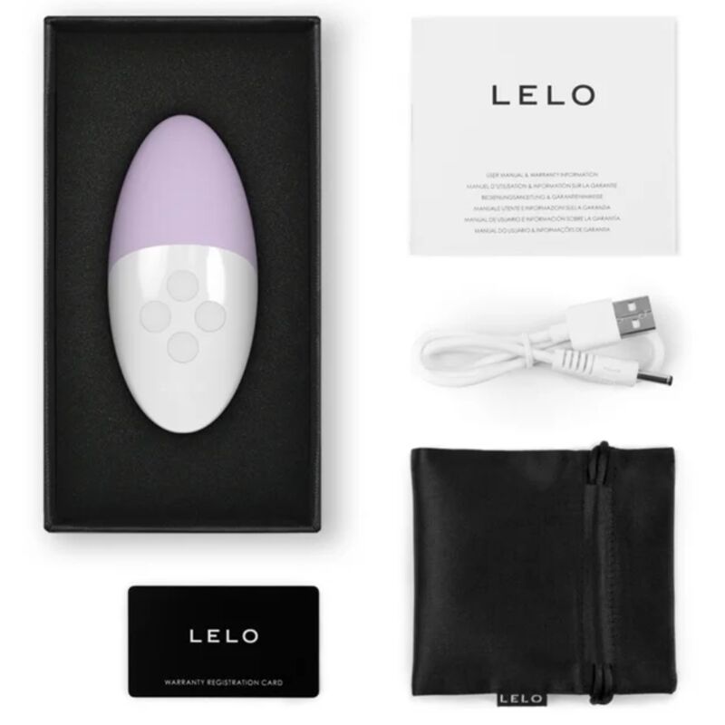 Siri 3 calming clitoris massager lavender
