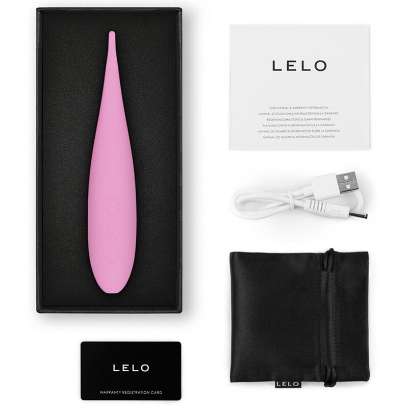 LELO - DOT TRAVEL PINK CLITORIS STIMULATOR