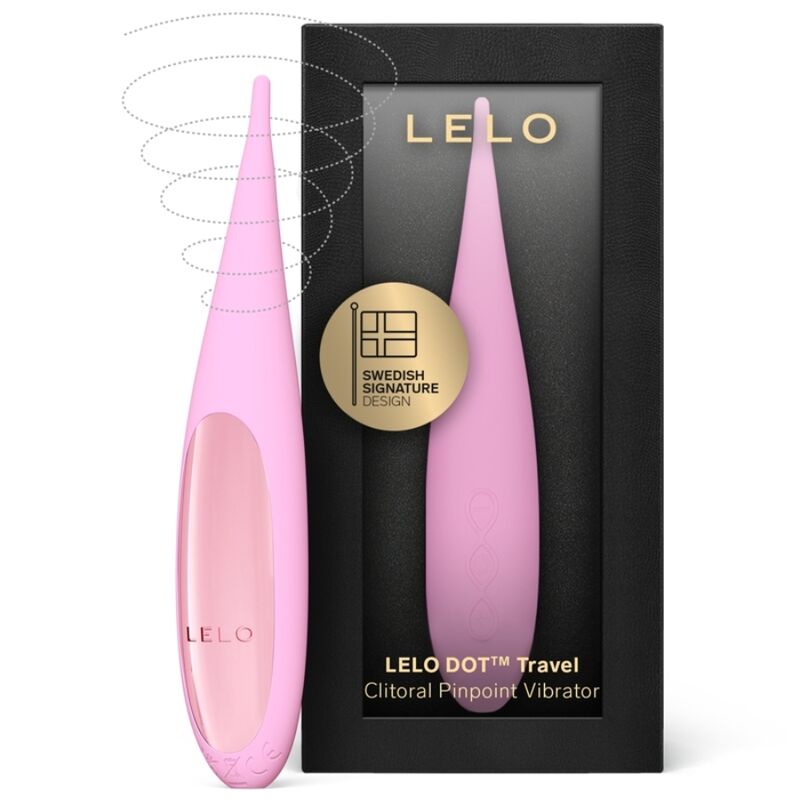 Dot Travel Pink Clitoris Stimulator