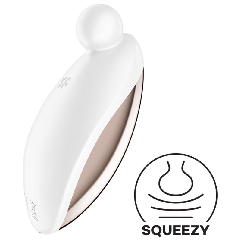 Spot on 2 vibrator lay-on white