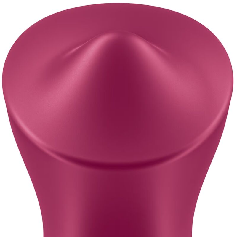 Fuchsia clitoral exciter vibrator