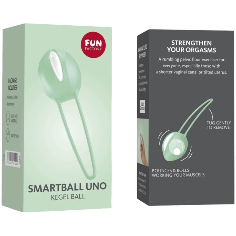 Smartball uno pelvic ball white / pistachio green