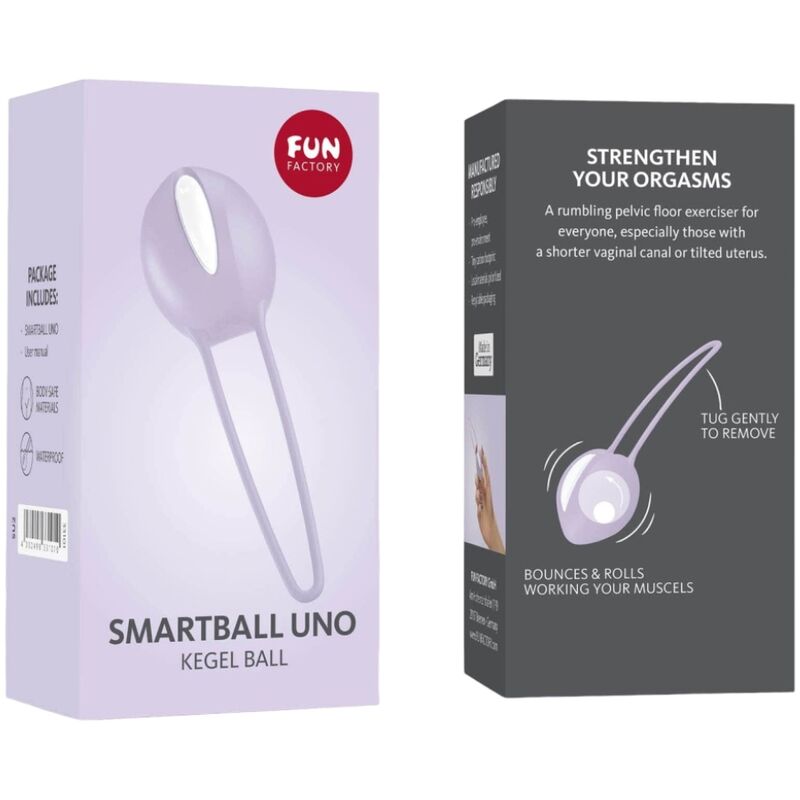 Smartball uno pelvic ball white / pastel purple