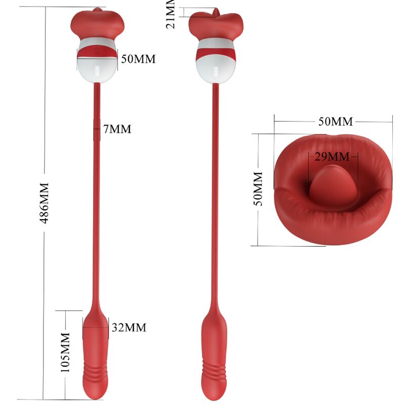 Ashlynn red mouth masturbator