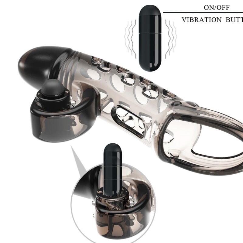 Black extended sleeve