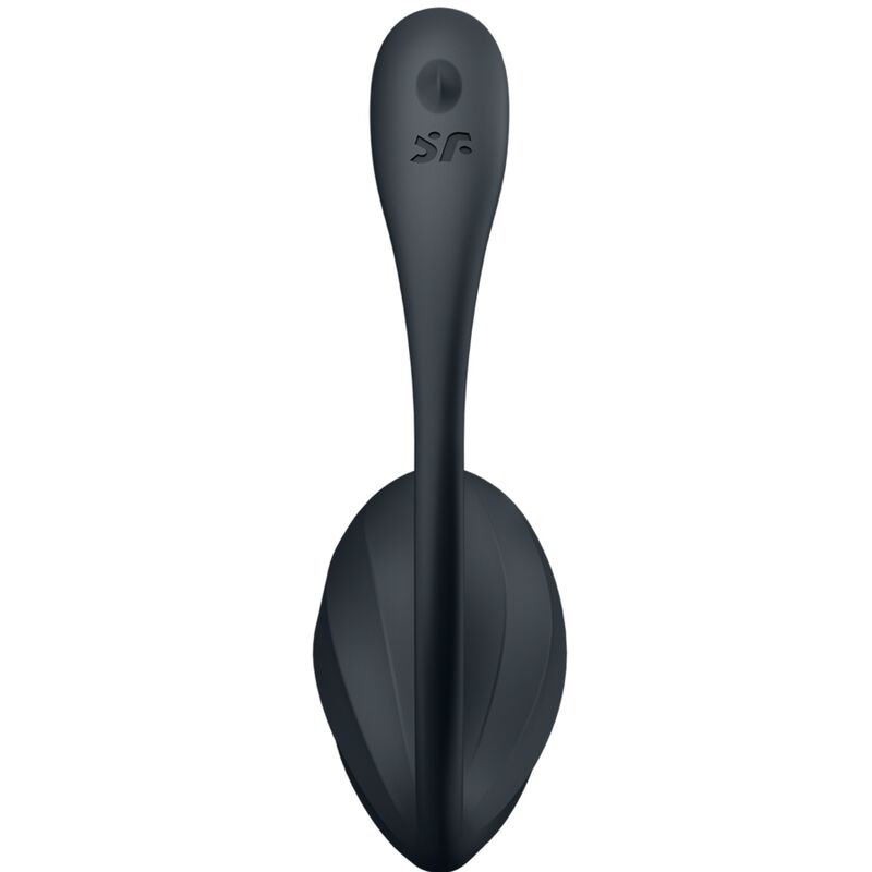 Ribbed Petal Black G-Spot Stimulator Remote Control Free App