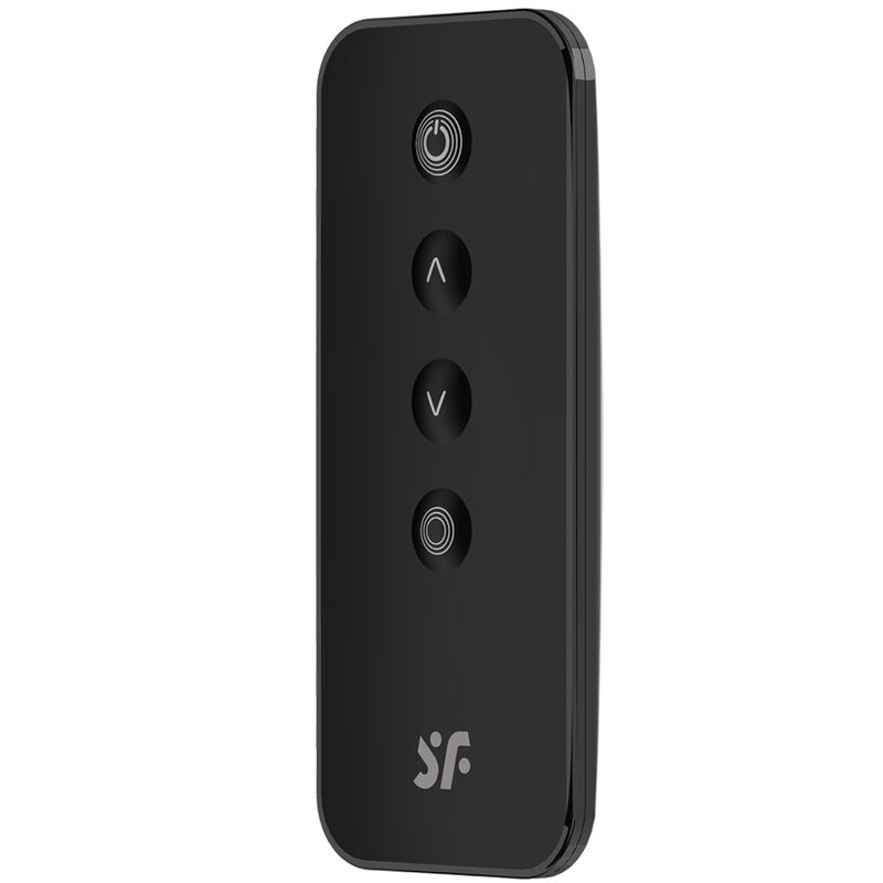 Ribbed Petal Black G-Spot Stimulator Remote Control Free App