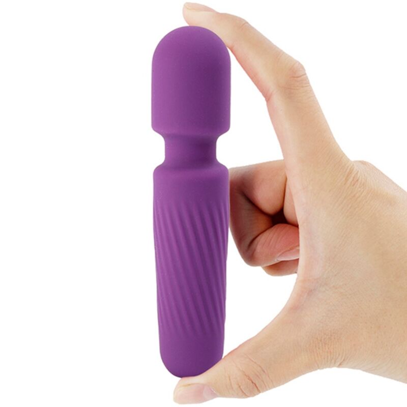 Your magic rechargeable massager &amp; vibrator 10 vibrations purple