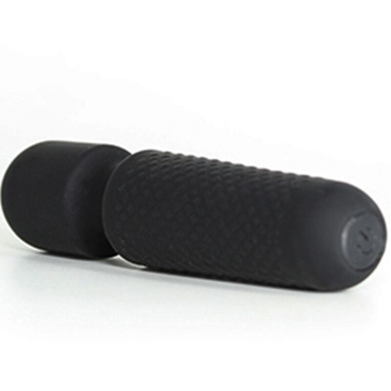 Your Magic Rechargeable Massager &amp; Vibrator 10 Vibrations Wand Dots Black