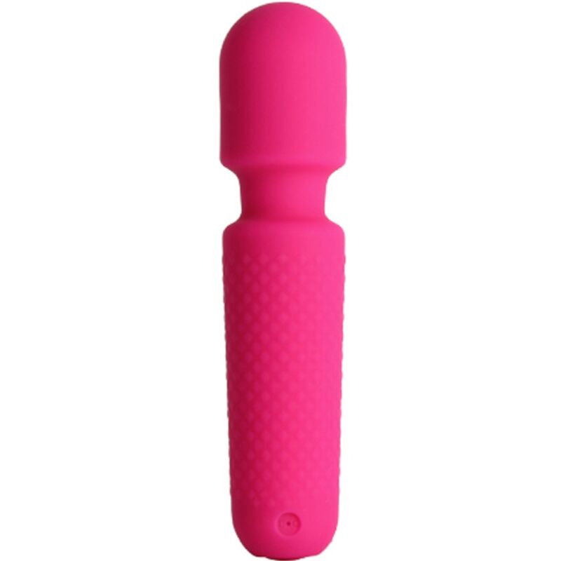 Your magic rechargeable massager &amp; vibrator 10 vibrations wand dots pink