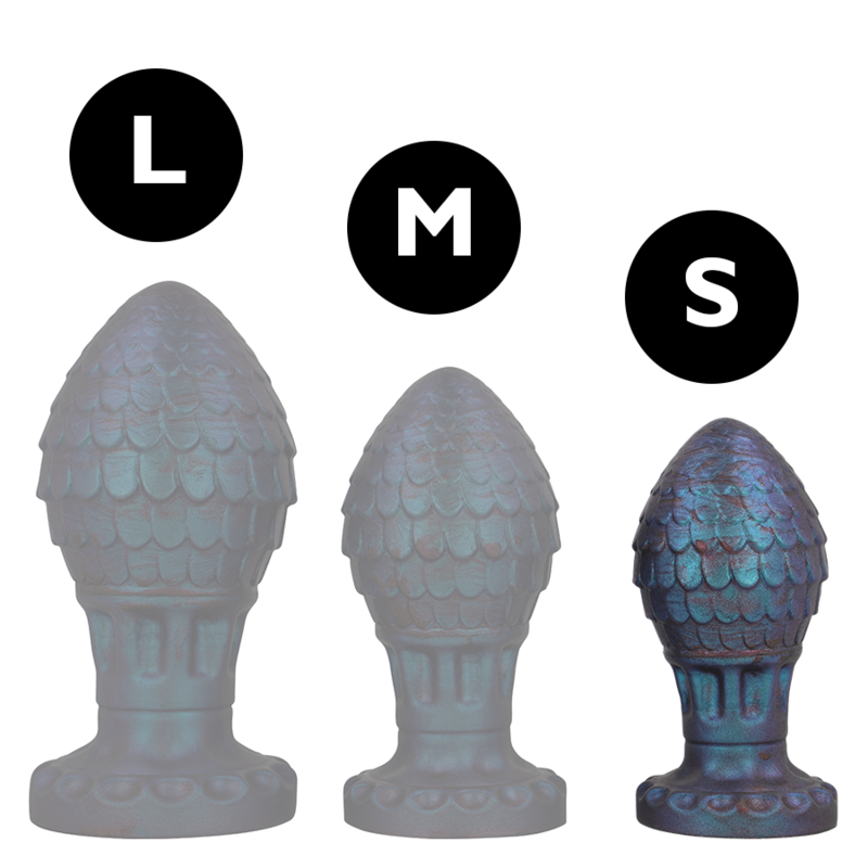 Vrakos dragon egg anal plug size s