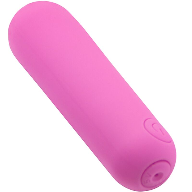 Splash hehe silicone bullet vibrator 10 vibrations 65 x 15 cm pink