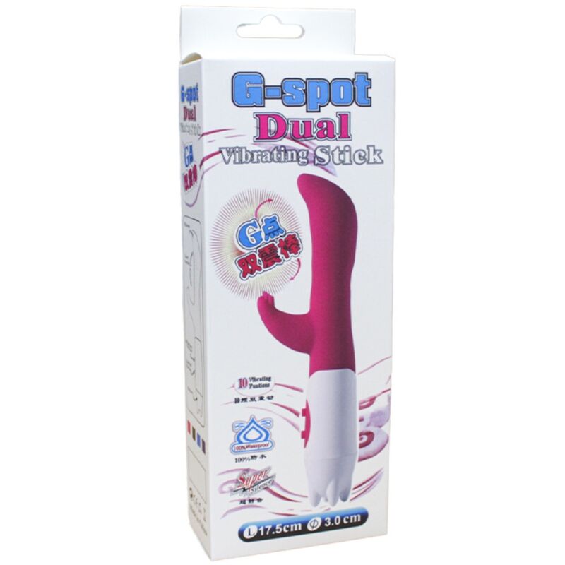10-speed pink g-spot vibrator &amp; stimulator