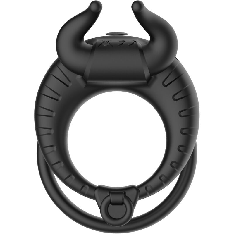 Bull's Passion 10-speed vibrating ring black