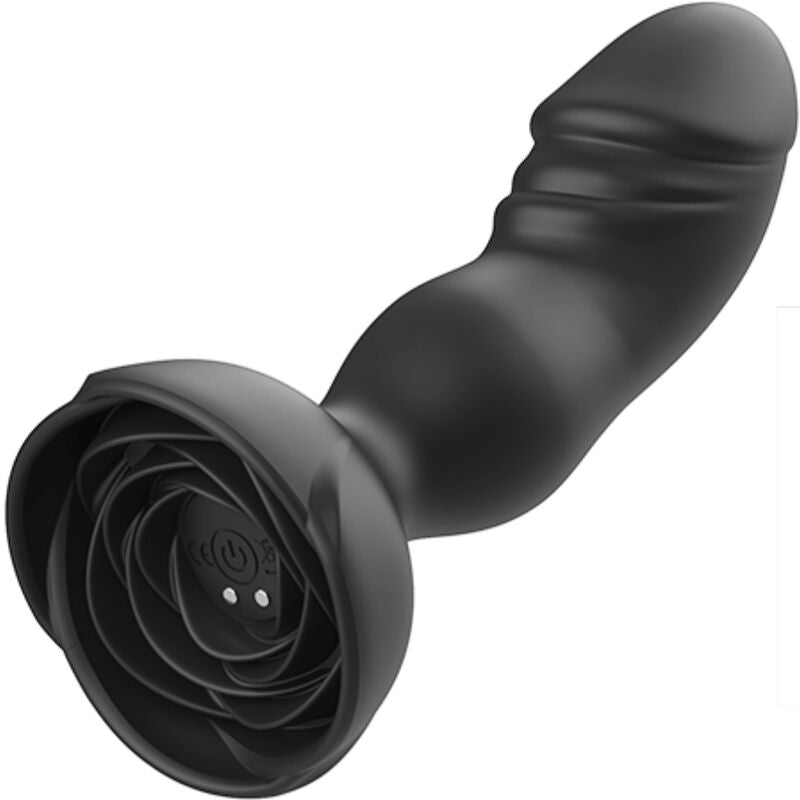 ARMONY - EXTREME A BLOOM PINK VIBRATOR AND BLACK REMOTE CONTROL ANAL PLUG